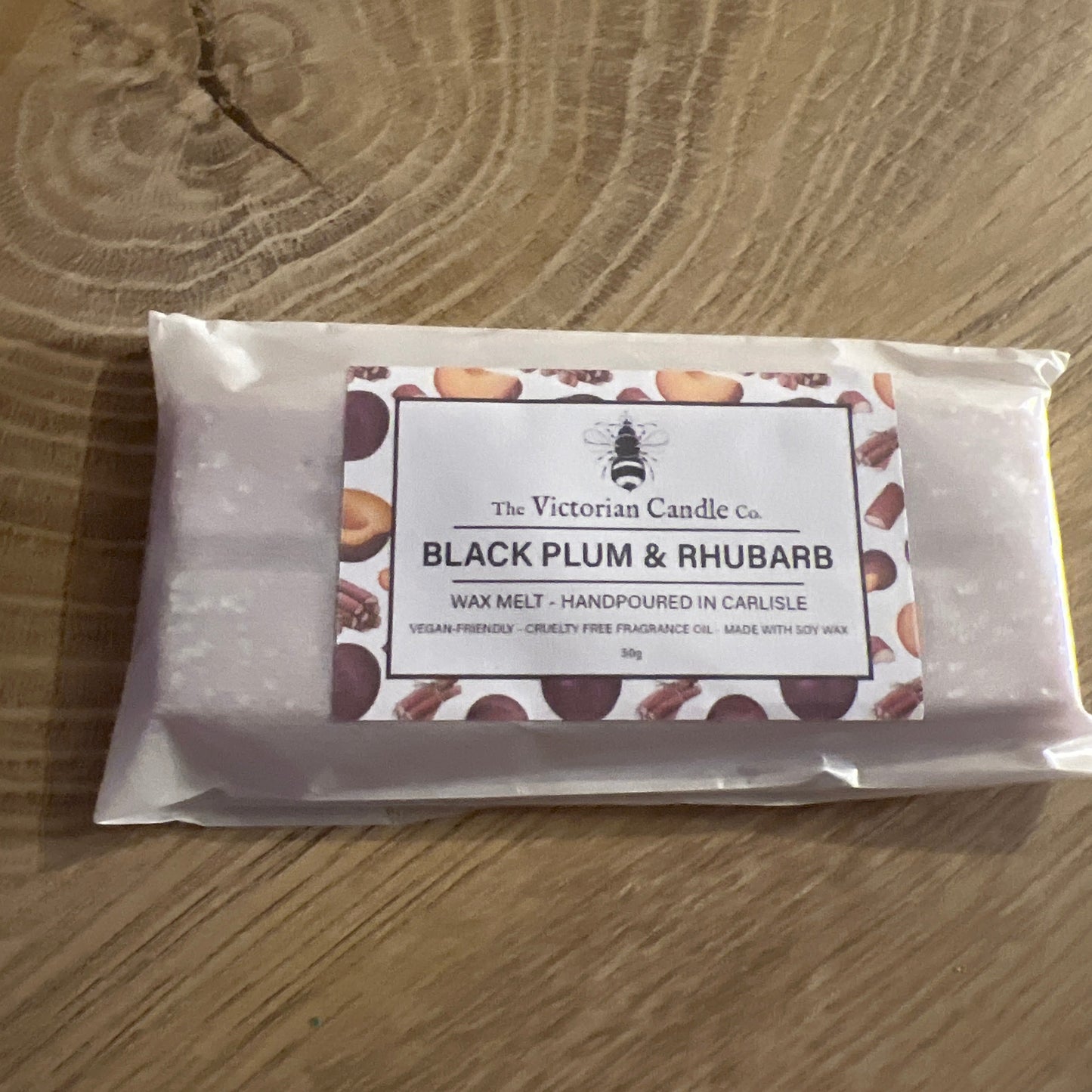 Black Plum & Rhubarb - Wax Melt Snap Bar