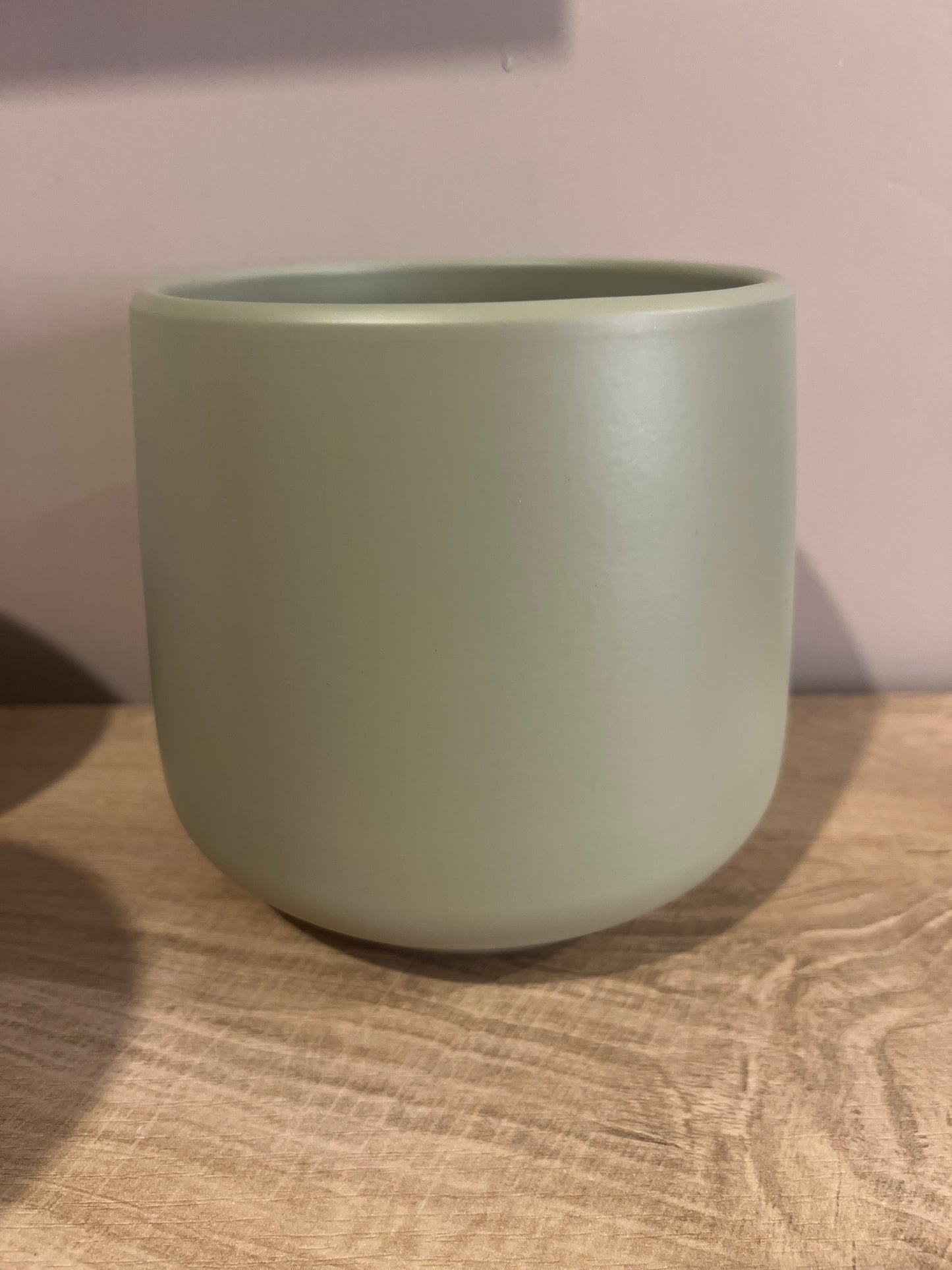 Dark Pistachio Plant Pot 13cm