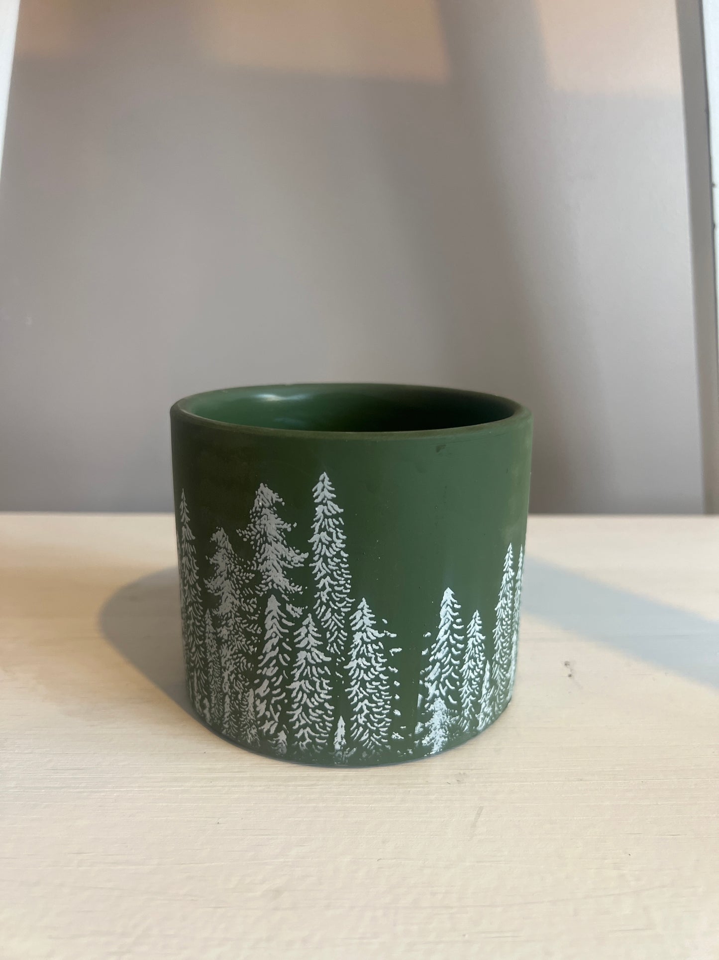Forest Green Planter 9cm pot size