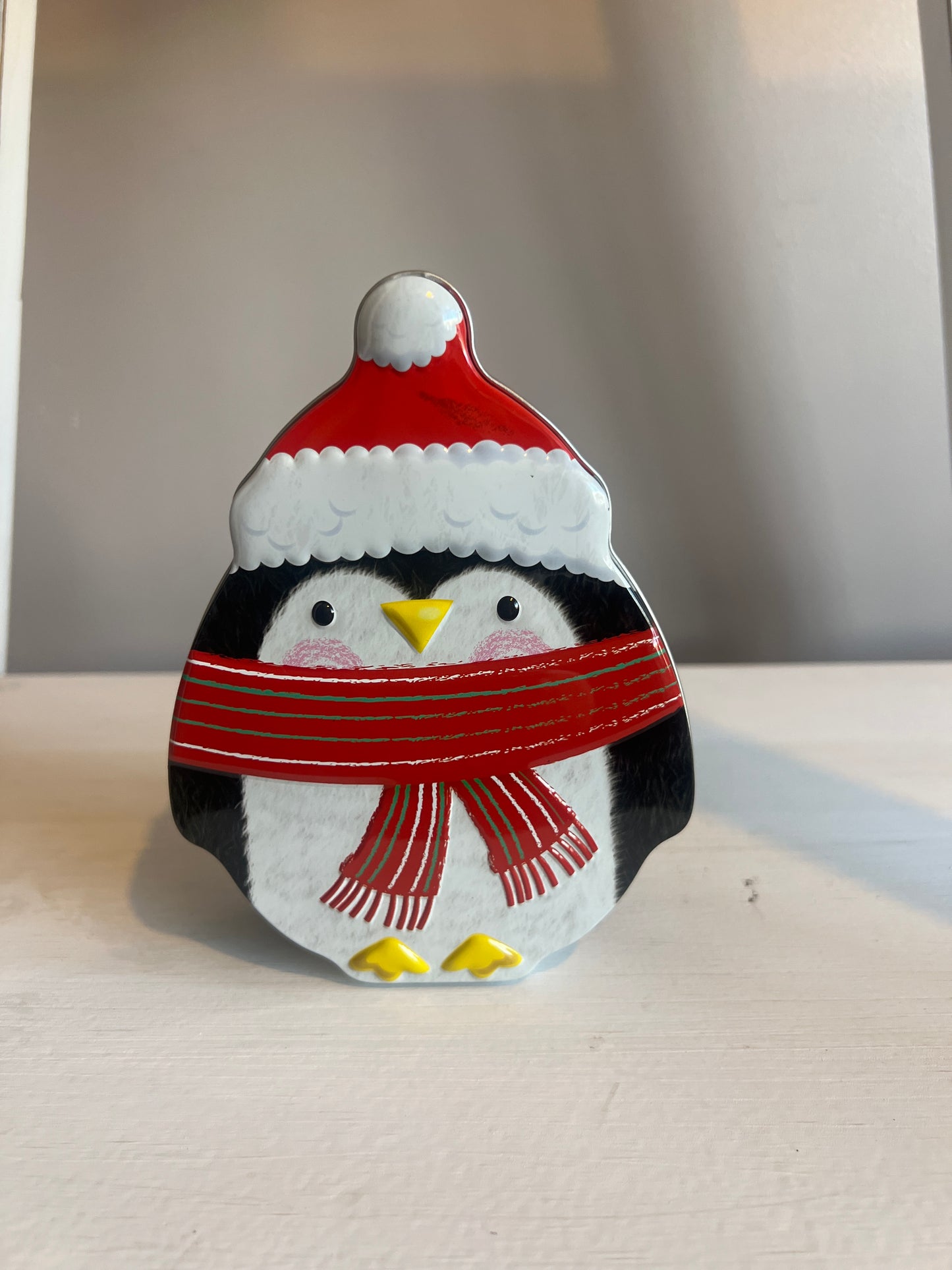 Printed Christmas Storage Tins, 13.7cm (4 styles to choose from)