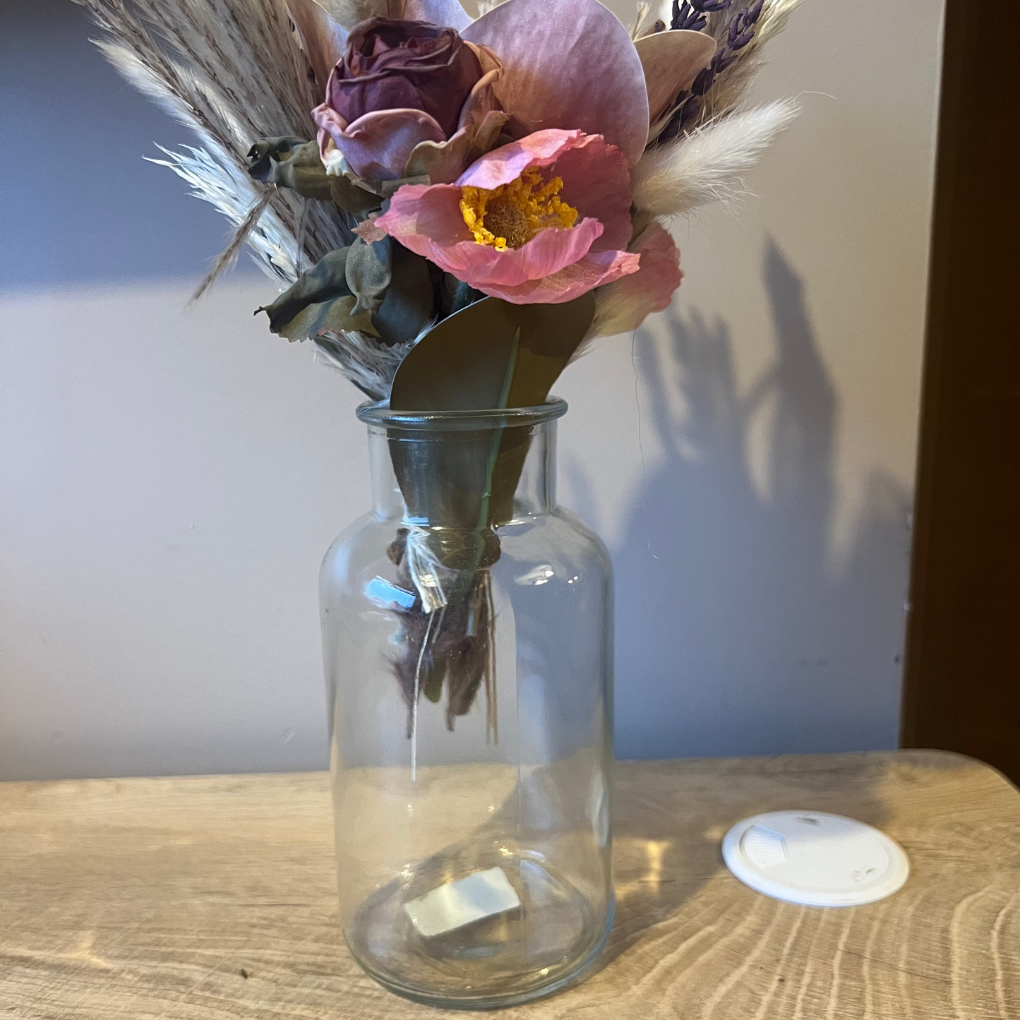 Medium Glass Prop Jar 16cm x 5cm