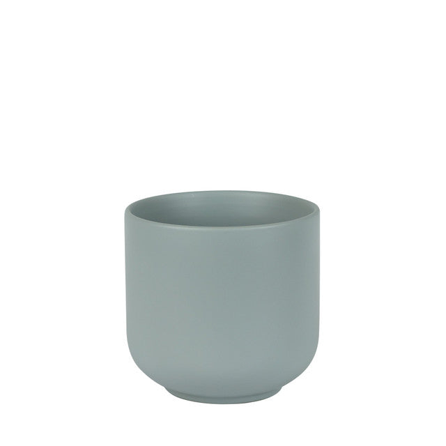 Havana Matt Grey Ceramic Pot - 15cm inner