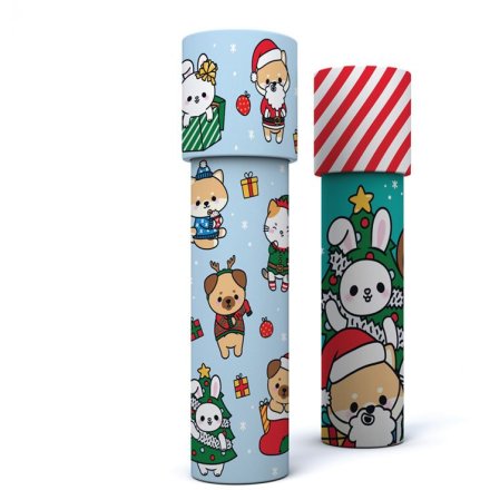 Christmas Adoramals Kaleidoscope, 19cm