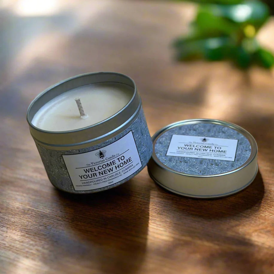 New Home - Scented Tin Candle, 100ml
