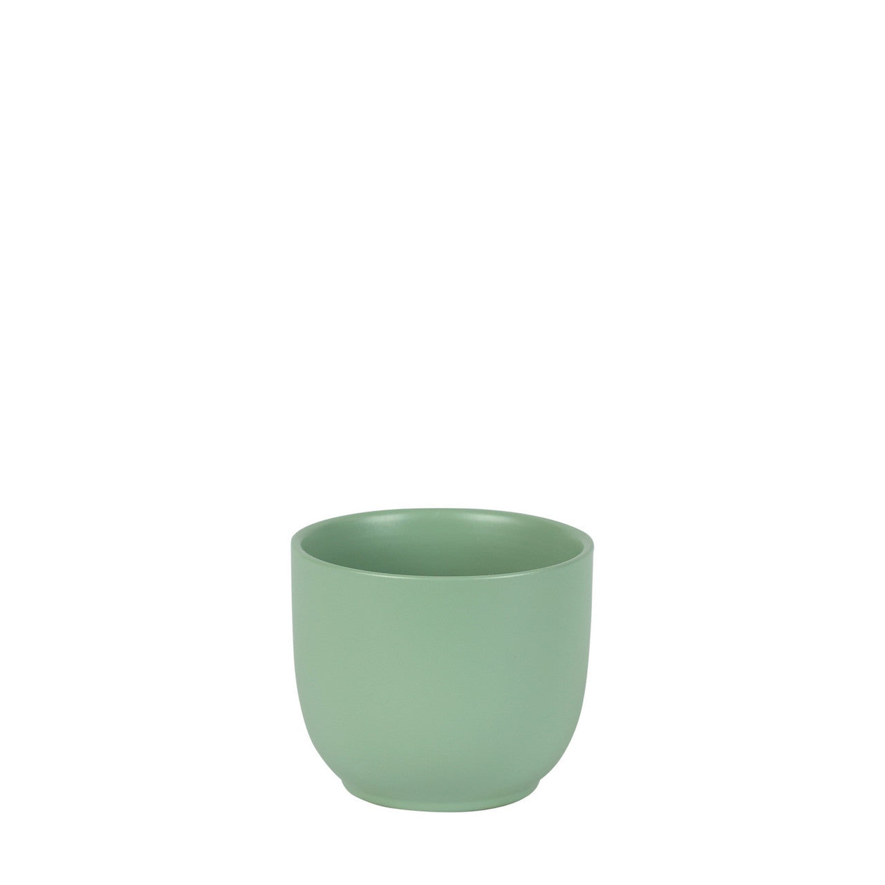 Matt Sage Green Cairo Pot 10cm inner