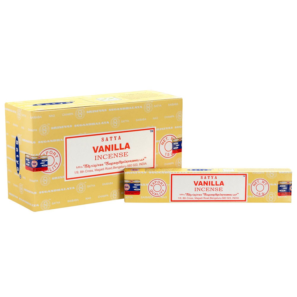 Vanilla Incense Sticks by Satya single pack