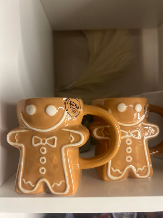 Gingerbread Man Mug