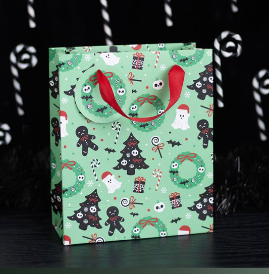 Merry Creepmas Print Gift Bag