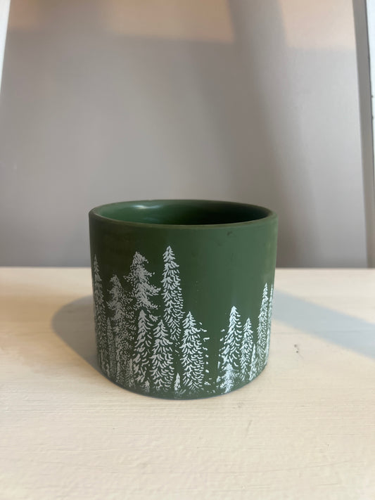 Forest Green Planter 9cm pot size