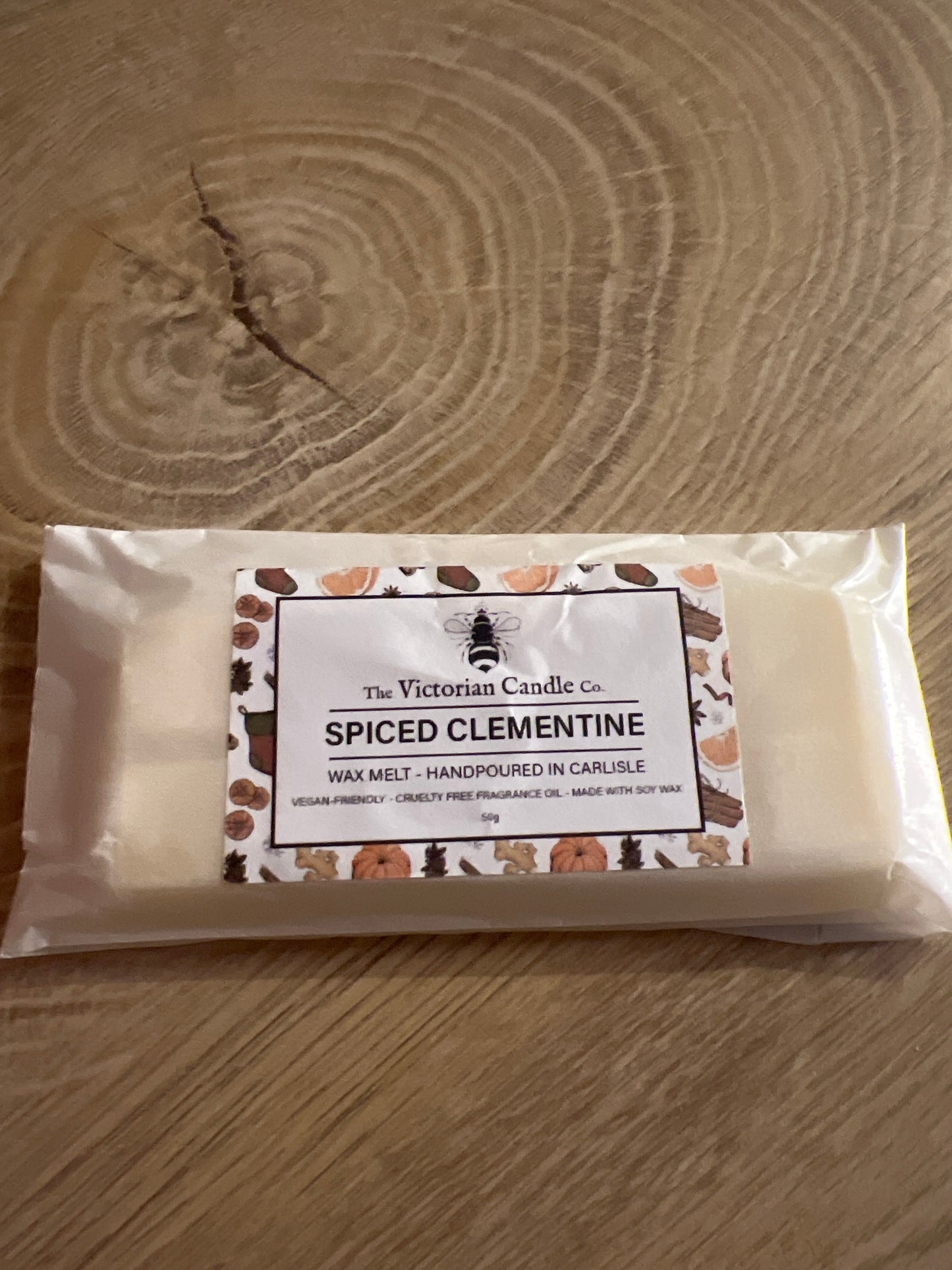 Spiced Clementine - Wax Melt Snap Bar