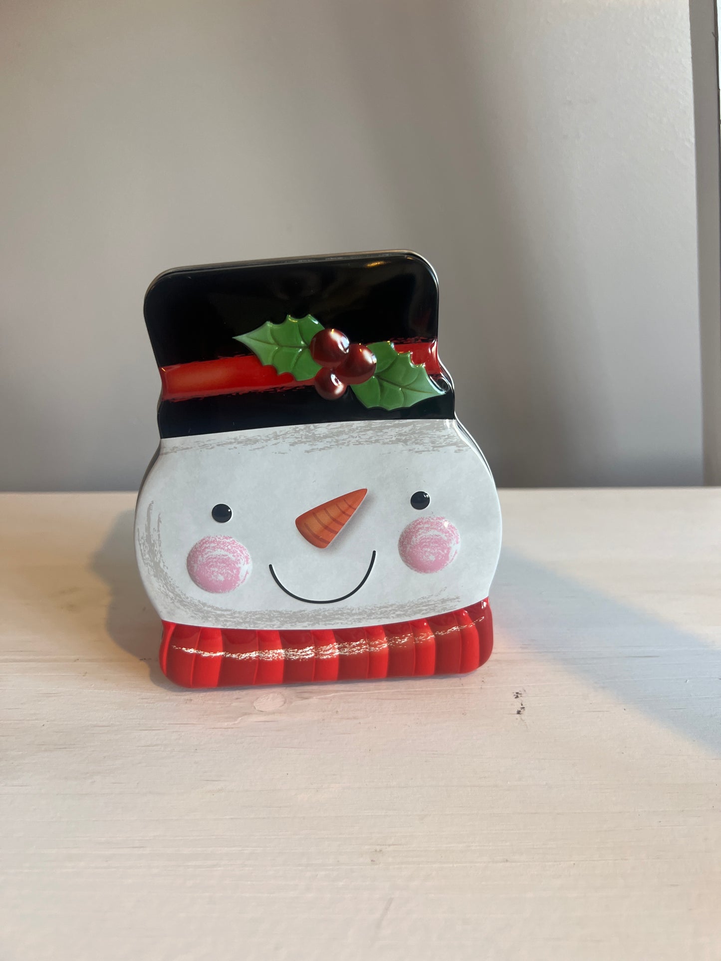 Printed Christmas Storage Tins, 13.7cm (4 styles to choose from)