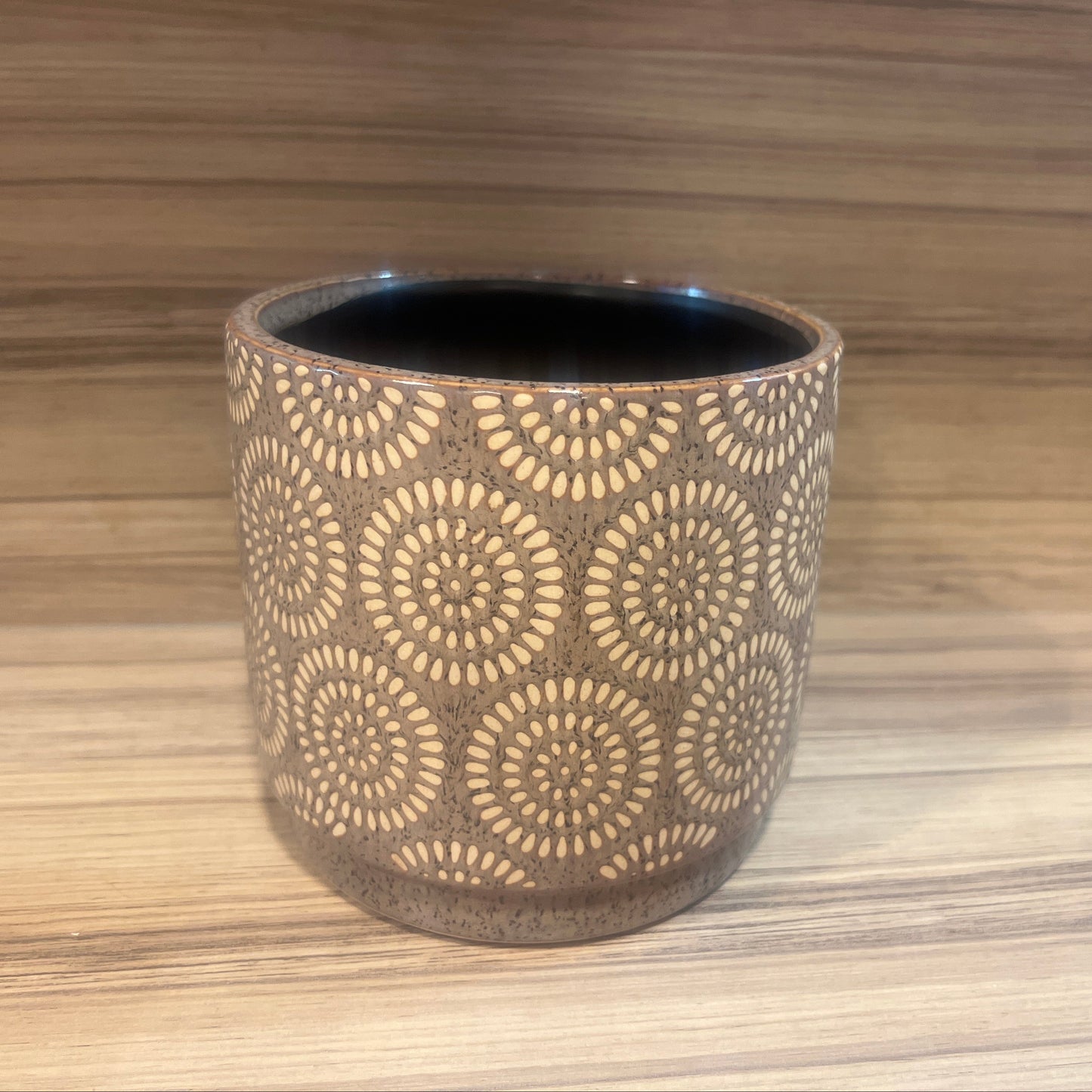 Brown Cosmos Pot - 13cm inner
