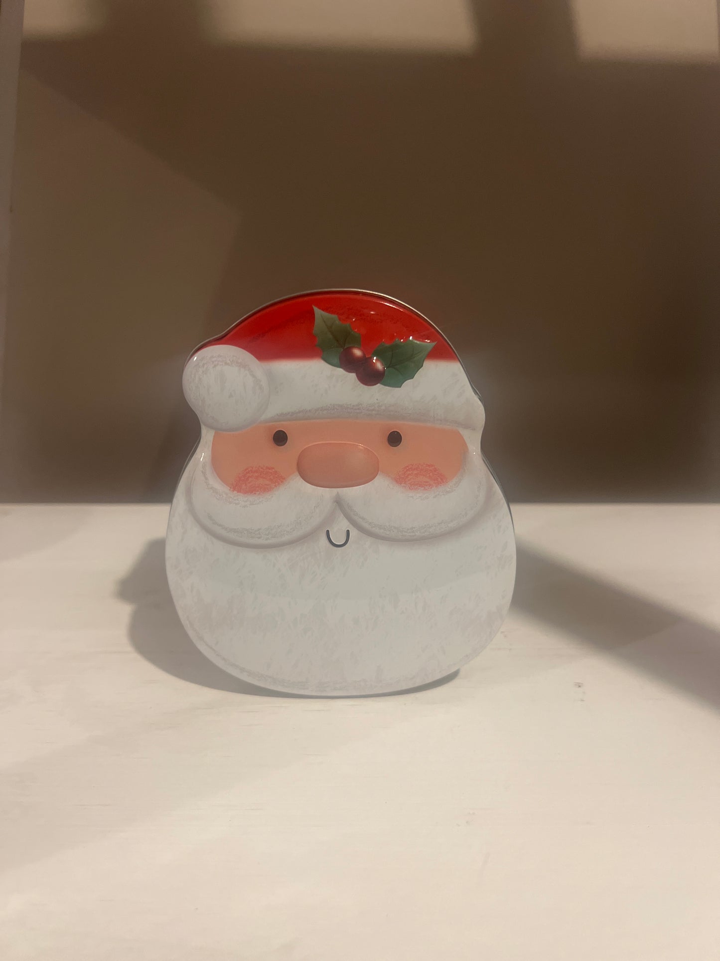 Printed Christmas Storage Tins, 13.7cm (4 styles to choose from)