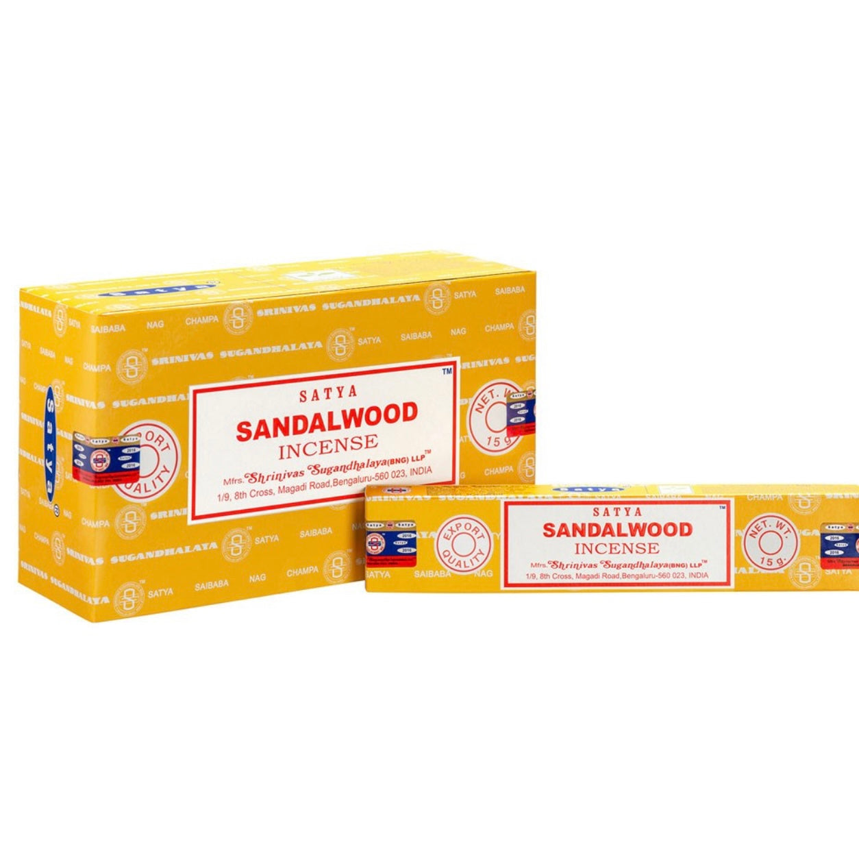 Sandalwood Incense Sticks by Satya single pack
