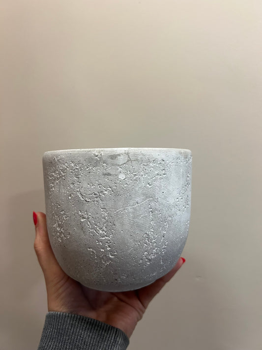 Grey Stone handmade pot 11cm