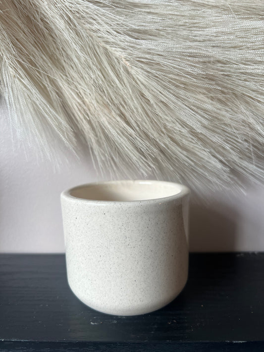 Cream mini Ceramic pot 7cm