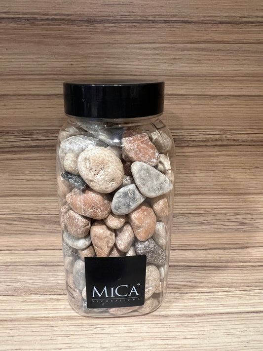 Succulent Topper - stones brown 650ml
