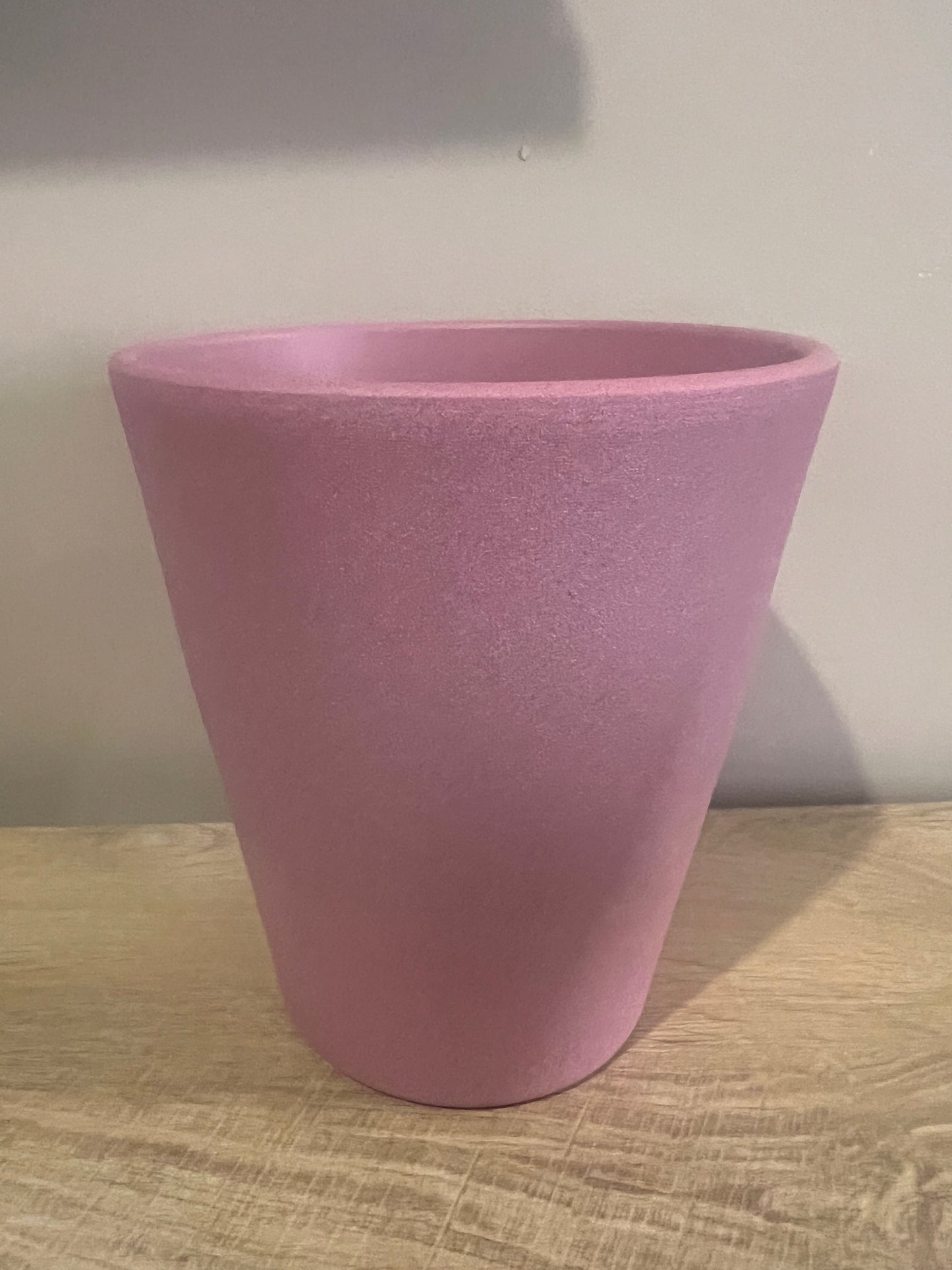 Pink Orchid Style Plant Pot 12.5cm