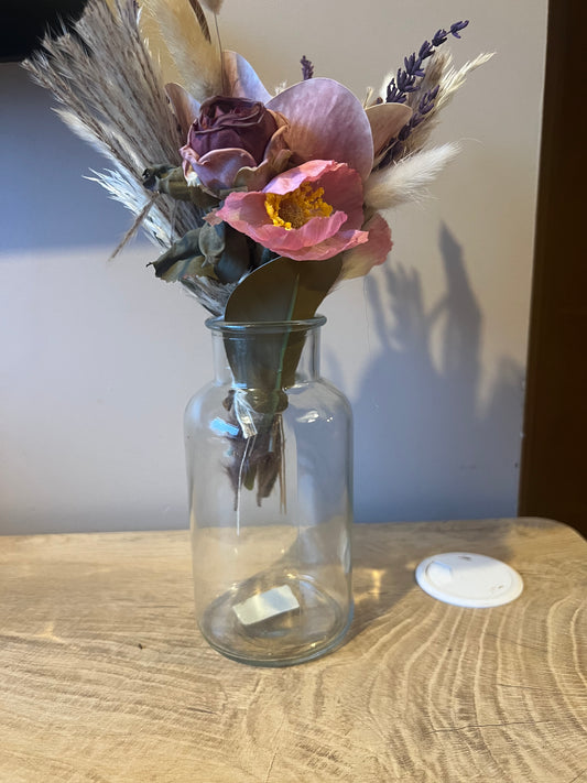 Medium glass prop jar