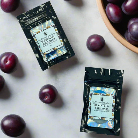 Black Plum & Rhubarb - Scented Hoover Discs - Pack of 3