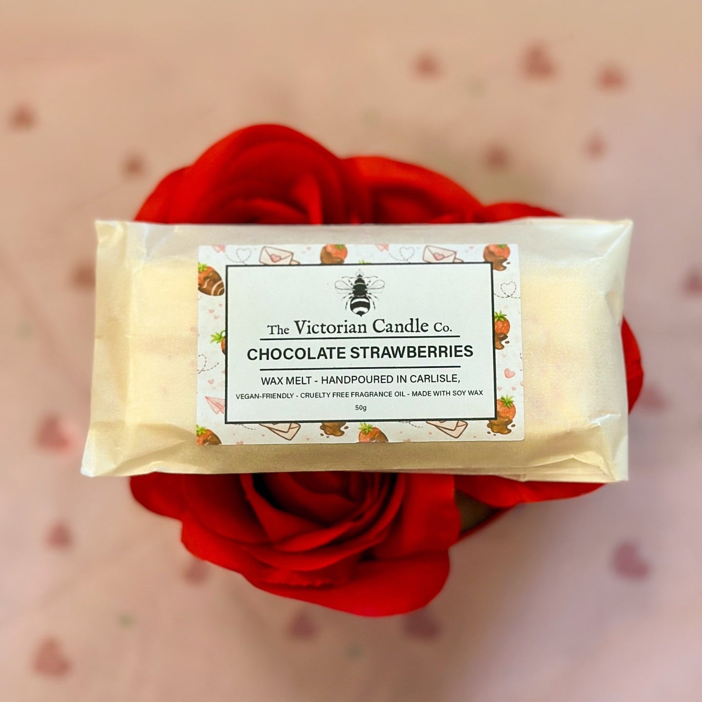 Chocolate Strawberries - Wax Melt Snap Bar