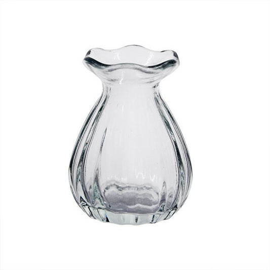 Clear Dana Bud Glass Vase (9cm)