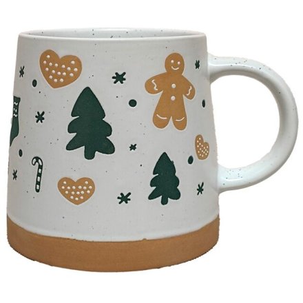 Gingerbread Man Tapered Mug