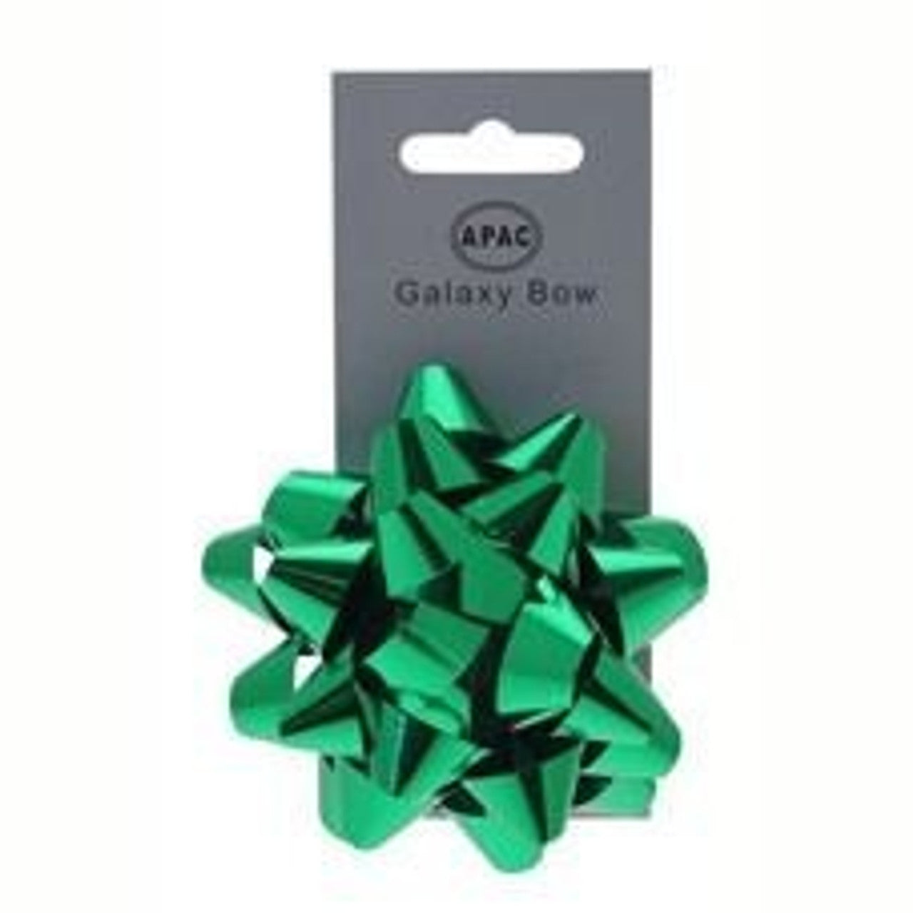 Metallic Green Galaxy Bow