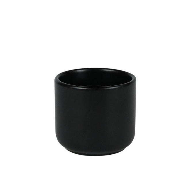 Havana Matt Black Ceramic Pot 7.5cm