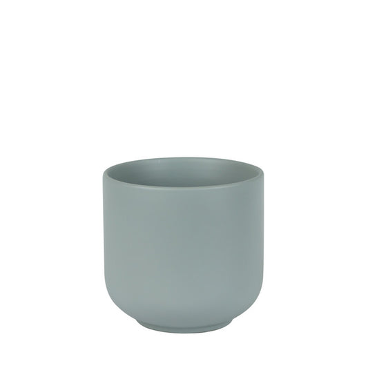 Havana Matt Grey Ceramic Pot - 15cm inner