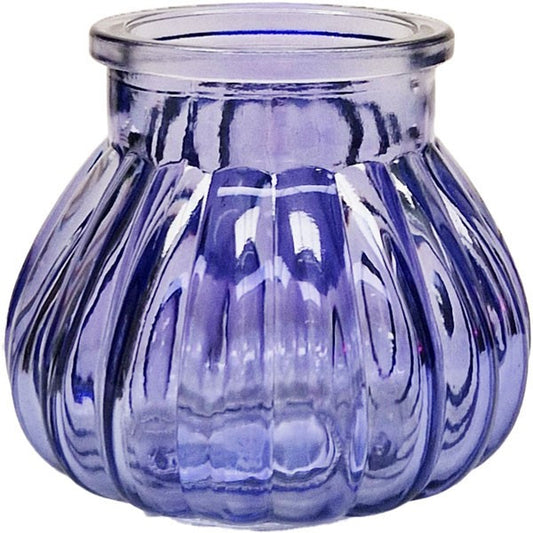 Lilac Veneto Bubble Glass Jar Vase (7.5cm)