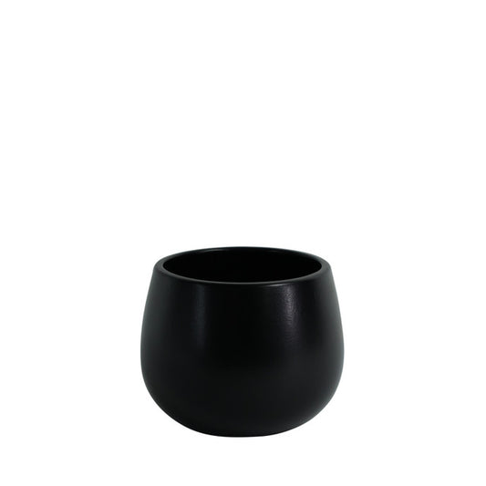 Matt Black London Pot - 11cm inner