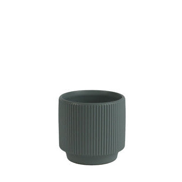 Matt Grey Tokyo Pot 11.5cm inner