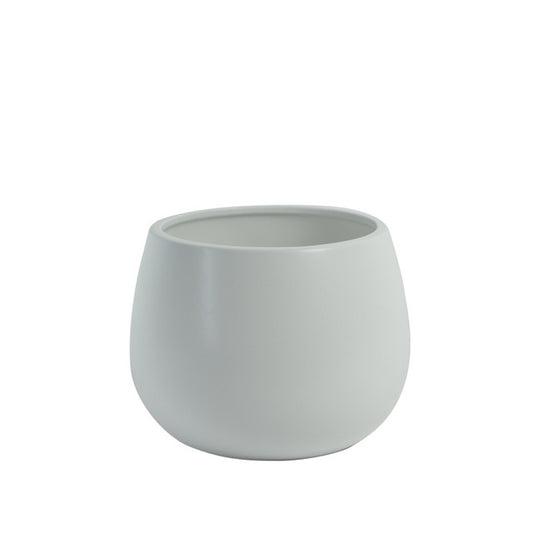 Matt White London Pot - 13cm inner