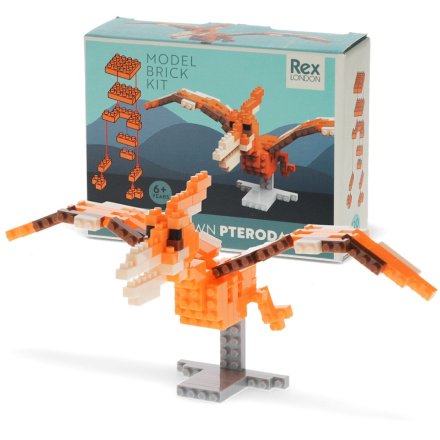 Build Your Own Pterodactyl Dinosaur Model Brick Kit
