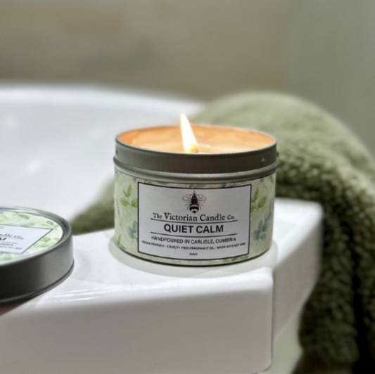 Quiet Calm - Scented Tin Candle, 100ml