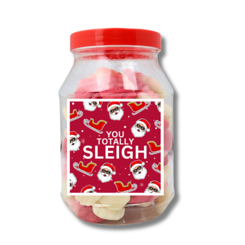 Jo's Pick - Christmas Jelly Santas Jar 400g