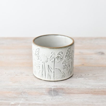 Small Flower Design Plant Pot 10cm