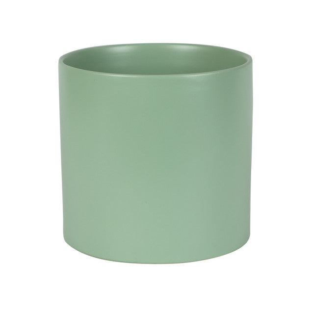 Sofia Matt Sage Green Ceramic Pot - 17cm inner