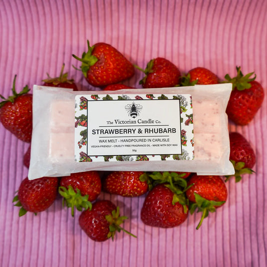 Strawberry & Rhubarb - Wax Melt Snap Bar