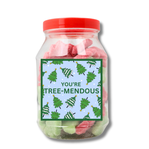 Pauls Pick - Christmas Fizzy Jelly Christmas Tree Jar 400g