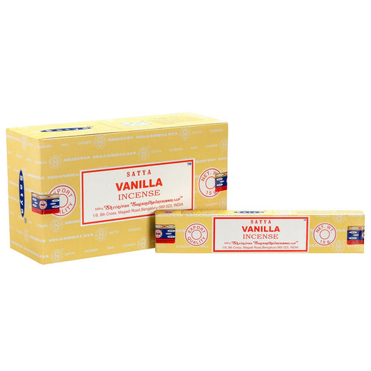 Vanilla Incense Sticks by Satya single pack