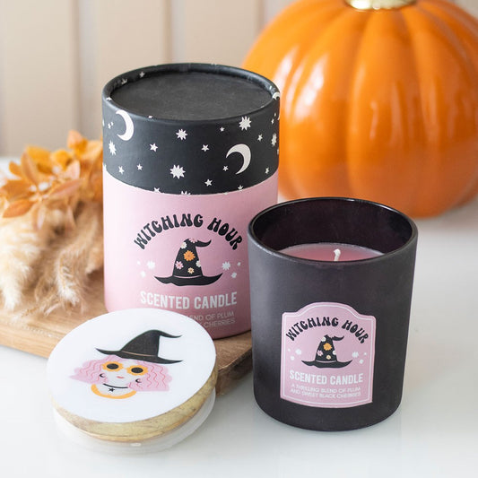 Witching Hour Plum and Black Cherry Candle Pre Order