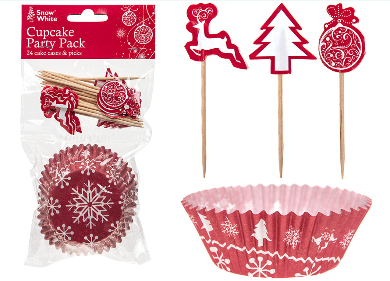 Christmas Cupcake Party Pack
