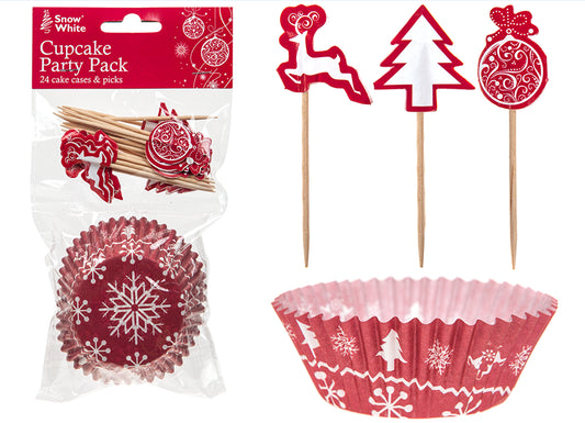 Christmas Cupcake Party Pack