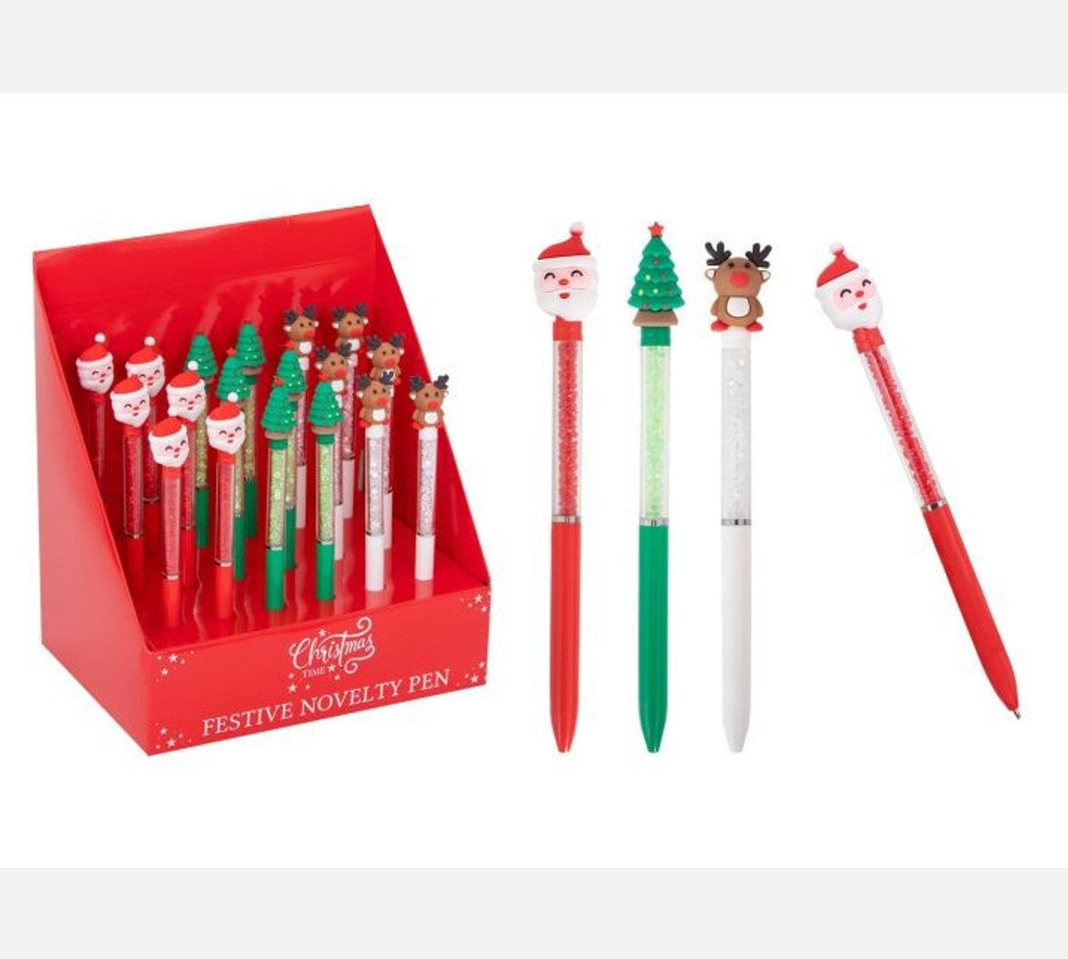 Christmas Character Pen (Assorted Designs)