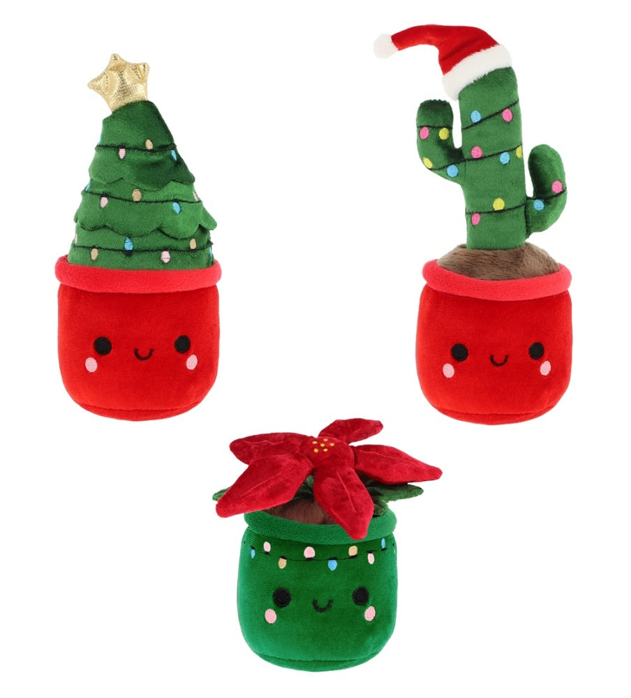 Christmas Plant Bobballs 12cm (3 different styles to choose from)